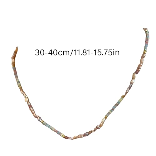 Lilinzhi Katze Choker Hundehalsband Perlen Halskette Dekorativ von Lilinzhi
