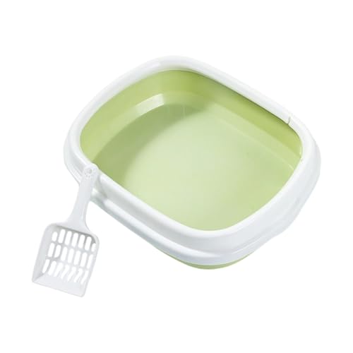 Lilinzhi Spritzer Resistente Haustierstreue Tablettluftlöcher Löcher Abnehmbare Struktur Würfe Box Geeignet Für Verschiedene Rassen Niedrige Trackings Halb Geschlossene Katzen Sandkasten Sandkasten Lilinzhi Spritzer Resistente Haustierstreue Tablettluftlöcher Löcher Abnehmbare Struktur Würfe Box Geeignet Für Verschiedene Rassen Niedrige Trackings Halb Geschlossene Katzen Sandkasten Sandkasten von Lilinzhi