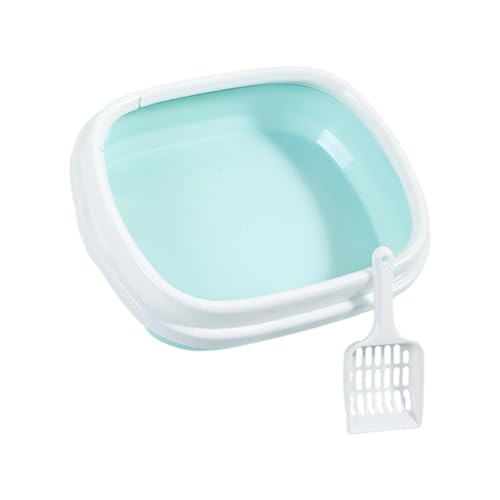 Lilinzhi Spritzer Resistente Haustierstreue Tablettluftlöcher Löcher Abnehmbare Struktur Würfe Box Geeignet Für Verschiedene Rassen Niedrige Trackings Halb Geschlossene Katzen Sandkasten Sandkasten Lilinzhi Spritzer Resistente Haustierstreue Tablettluftlöcher Löcher Abnehmbare Struktur Würfe Box Geeignet Für Verschiedene Rassen Niedrige Trackings Halb Geschlossene Katzen Sandkasten Sandkasten von Lilinzhi