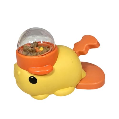 Press Activated Pet Treats Dispenser Fish Shape Feeders Promotes Slow Eating Habits Interaction Mental Challenge Mental Stimulation Pet Treats Feeder von Lilinzhi