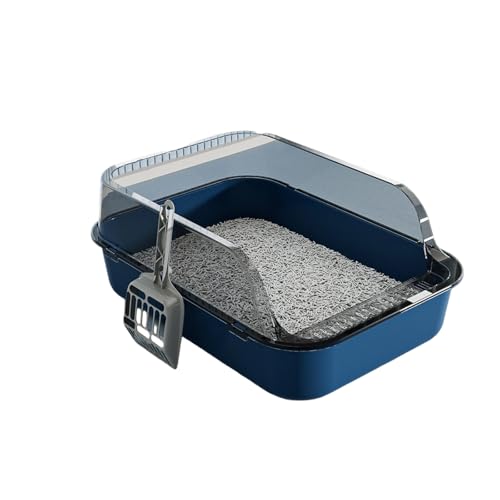 Semizierte Katzentoilette Mit Wand Splash Kräftigen Kratzfeste Verbesserung des Geruchsprävention Müllschale Für Katzen Übergroße Geschlossene Katzen Toilette Semizierte Katzentoilette Mit Wand Splash Kräftigen Kratzfeste Verbesserung des Geruchsprävention Müllschale Für Katzen Übergroße Geschlossene Katzen Toilette von Lilinzhi