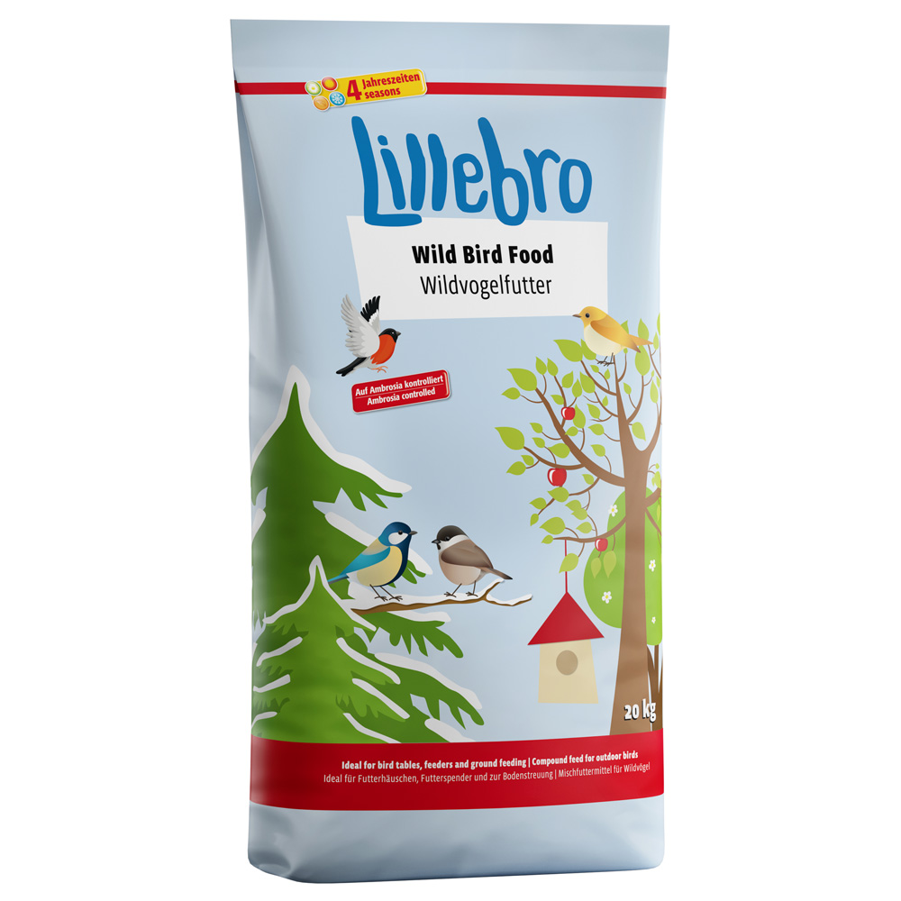 Lillebro Wildvogelfutter - 20 kg von Lillebro