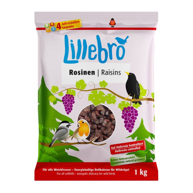 Lillebro Futterrosinen 1 kg - 1 kg von Lillebro