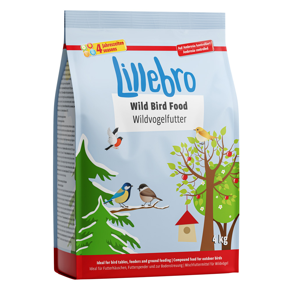 Lillebro Wildvogelfutter - 3 x 4 kg von Lillebro