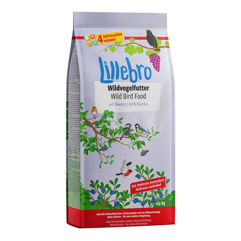 Lillebro Wildvogelfutter mit Beeren - 1,5 kg von Lillebro