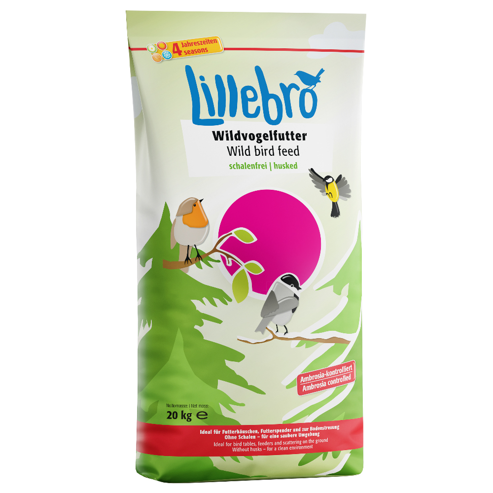 Lillebro Wildvogelfutter, geschält - 20 kg Lillebro Wildvogelfutter, geschält - 20 kg von Lillebro