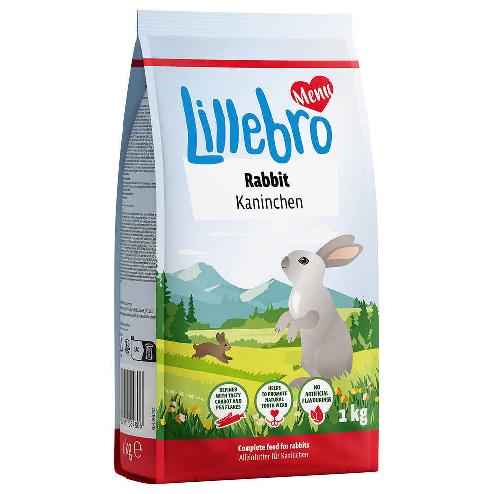 Lillebro Zwergkaninchenfutter - 1 kg Lillebro Zwergkaninchenfutter - 1 kg von Lillebro