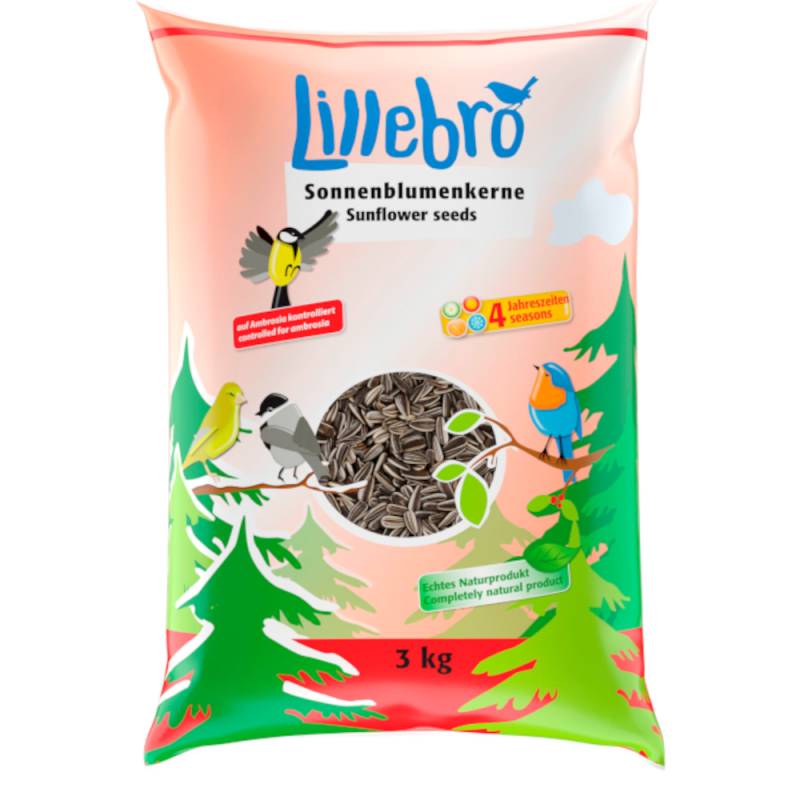 Lillebro geschälte Sonnenblumenkerne - 3 kg von Lillebro