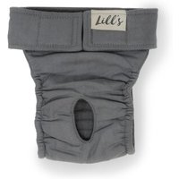 Lills Läufigkeitshöschen "Lou" Stone Grey grau XXL von Lills