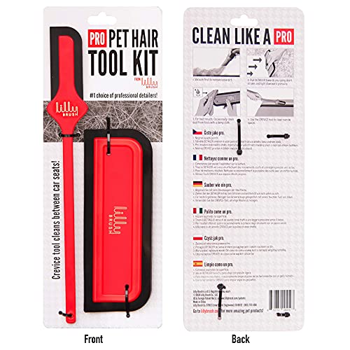 Lilly Brush Pro Pet Hair Tool Kit | Tierhaarentferner für Couch, Autoteppich, Autositz, Auto-Innenausstattung, Katzen- und Hundehaarentferner, Katzenfellentferner, Tiefenreinigungswerkzeuge Lilly Brush Pro Pet Hair Tool Kit | Tierhaarentferner für Couch, Autoteppich, Autositz, Auto-Innenausstattung, Katzen- und Hundehaarentferner, Katzenfellentferner, Tiefenreinigungswerkzeuge von Lilly Brush