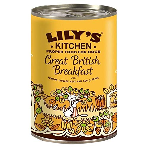 2X Lilys Küche Groß Britisches Frühstück Für Hunde 400G von Lily's Kitchen