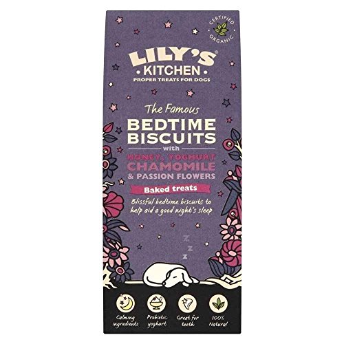 Lily's Kitchen 18065/3039 Organic Famous Bedtime Biscuits for Dogs 100g von Lily's Kitchen