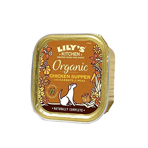 Lily's Kitchen Bio-Huhn Abendessen Für Hunde (150g) - Packung mit 4 von Lily's Kitchen