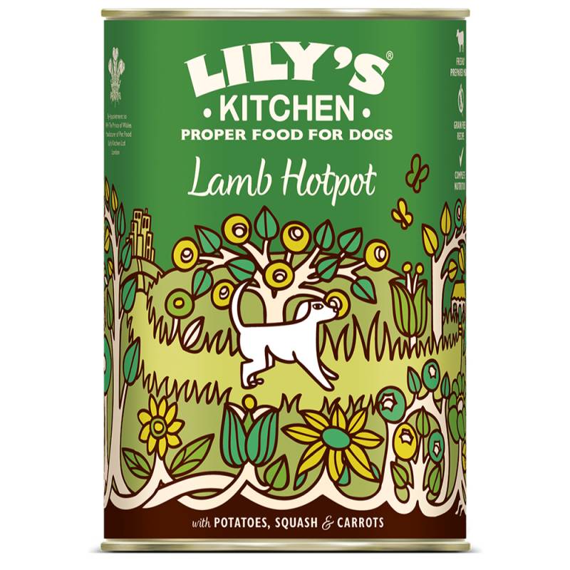 Lily's Kitchen Dinner für Hunde 6 x 400 g - Lamm mit Kartoffeln, Kürbis & Karotten von Lily's Kitchen