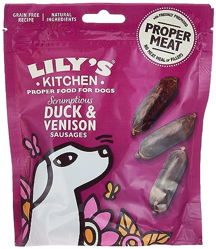 Lily's Kitchen Duck & Venison Sausages Hunde Snack von Lily's Kitchen