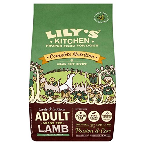 Lily 's Kitchen Erwachsene Lamb Trockenfutter für Hunde 2,5 kg (2 Stück) von Lily's Kitchen