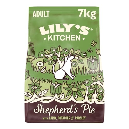 Lily‘s Kitchen Vollwertiges Trocken Hundefutter für ältere Hunde (7kg) Lamm von Lily's Kitchen