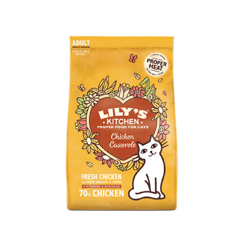 Lily's Kitchen Katze - Chicken Casserole Huhn & Gemüse - 800 g von Lily's Kitchen