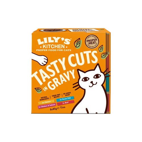 Lily’s Kitchen Katze Tasty Cuts Katzenfutter - Dose - Huhn - 24 x 85 g Lily’s Kitchen Katze Tasty Cuts Katzenfutter - Dose - Huhn - 24 x 85 g von Lily's Kitchen