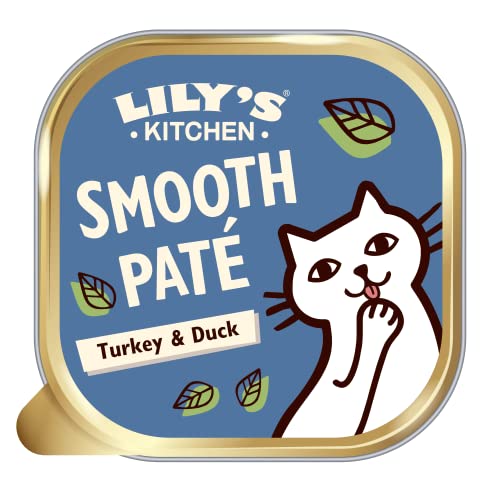 Lily’s Kitchen Vollwertnahrung Nass Katzenfutter für ausgewachsene Katzen 19 Schalen (19 x 85g) Geflügelpastete von Lily's Kitchen