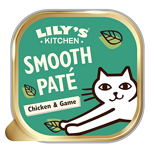 Lily’s Kitchen Premium Nass Katzenfutter für ausgewachsene Katzen 19 Schalen (19 x 85g) Hunter's Hotpot von Lily's Kitchen