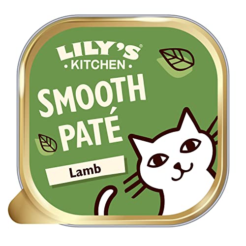 Lily’s Kitchen Premium Nass Katzenfutter für ausgewachsene Katzen 19 Schalen (19 x 85g) Lammfleisch-Kasserolle von Lily's Kitchen