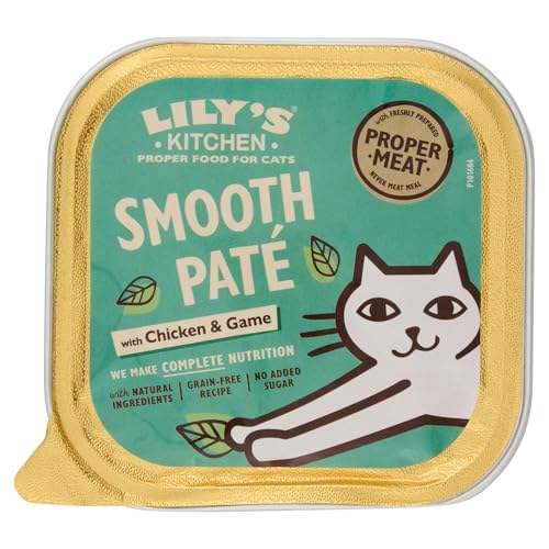 Lily's Kitchen Katzenfutter Nassfutter für Erwachsene, Jäger Hotpot, 85 g von Lily's Kitchen