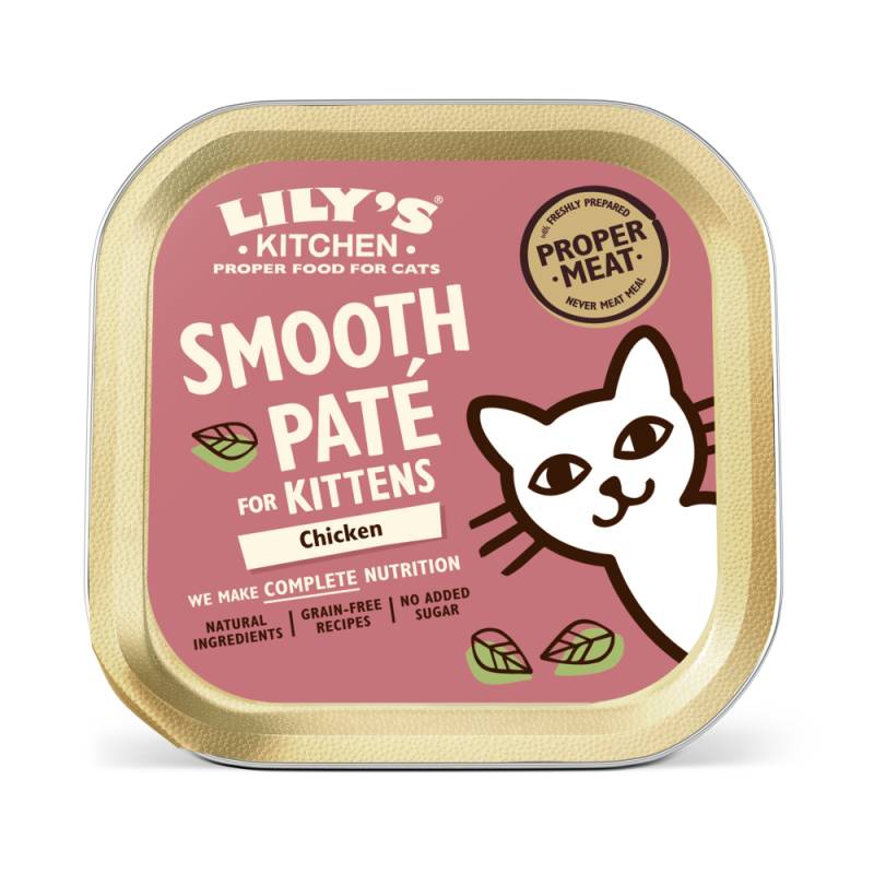 Lily's Kitchen Kitten Smooth Paté Selection 19 x 85 g - Huhn von Lily's Kitchen