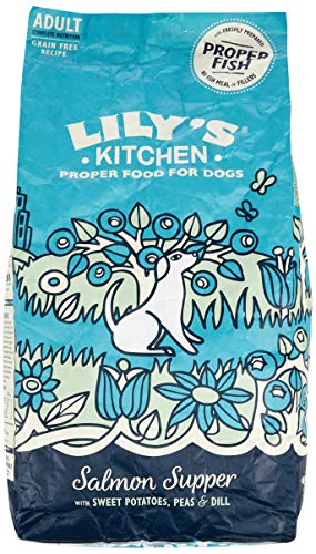 Lily's Kitchen Mit natürlichen Zutaten hergestellt Trockenfutter für ausgewachsene Hunde LachsmahlzeitAusgewogene Rezeptur 7kg Beutel Lily's Kitchen Mit natürlichen Zutaten hergestellt Trockenfutter für ausgewachsene Hunde LachsmahlzeitAusgewogene Rezeptur 7kg Beutel von Lily's Kitchen