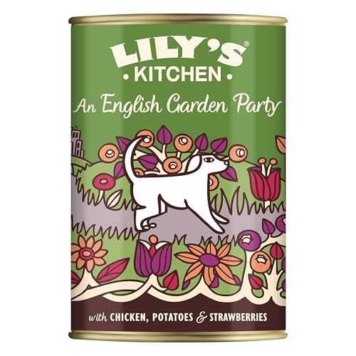 Lily's Kitchen Natürliches Nassfutter für ausgewachsene Hunde Dose - Englische Gartenparty - Hundefutter Getreidefreies Rezept (6 x 400g dosen) von Lily's Kitchen