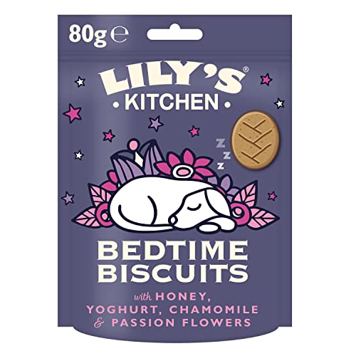 Lily's Kitchen Natürliche Leckerchen für Hunde. Gute-Nacht-Biskuits mit Kamillenblüten (8 x 80g) von Lily's Kitchen