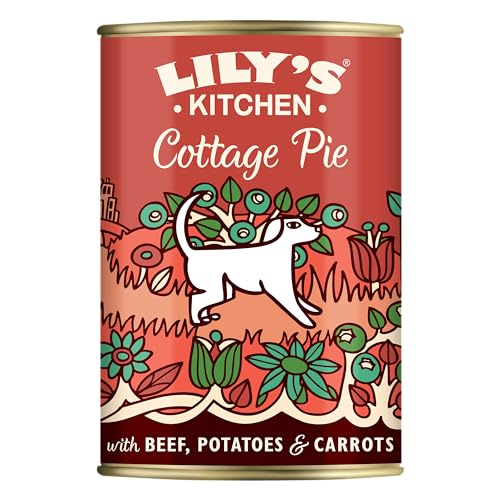 Lily's Kitchen Natürliches Nassfutter für ausgewachsene Hunde Dose - Fleisch-Kartoffel-Auflauf - Hundefutter Getreidefreies Rezept (6 x 400g dosen) von Lily's Kitchen