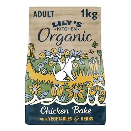 Lily‘s Kitchen Vollwertiges Trocken Hundefutter für ausgewachsene Hunde (1kg) Huhn und Ente von Lily's Kitchen