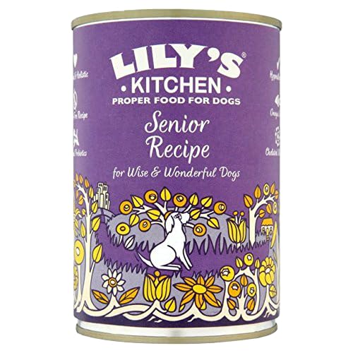 Lily's Kitchen Senior Rezept für ältere Hunde, 400 g pro Dose (3 Stück) von Lily's Kitchen