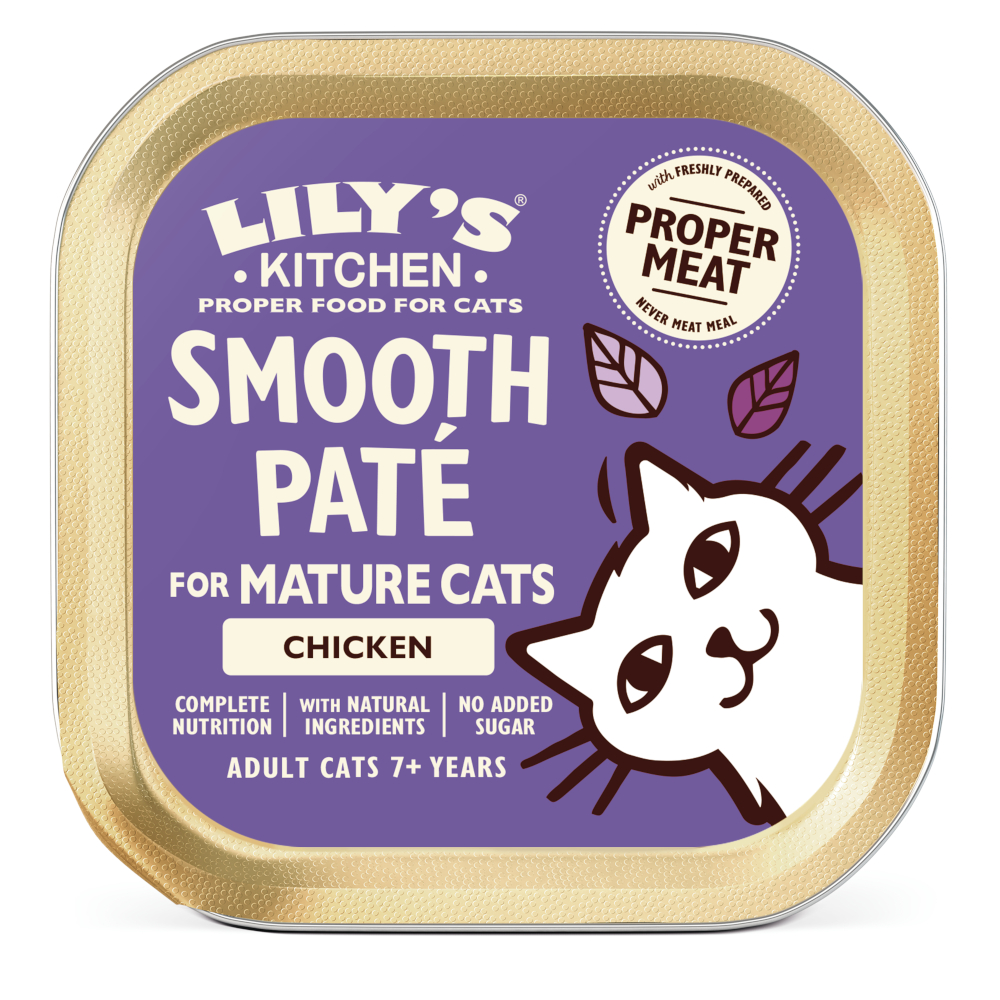 Lily's Kitchen Senior Smooth Paté Selection 19 x 85 g - Huhn von Lily's Kitchen