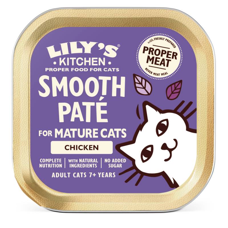 Lily's Kitchen Senior Smooth Paté Selection 19 x 85 g - Huhn von Lily's Kitchen