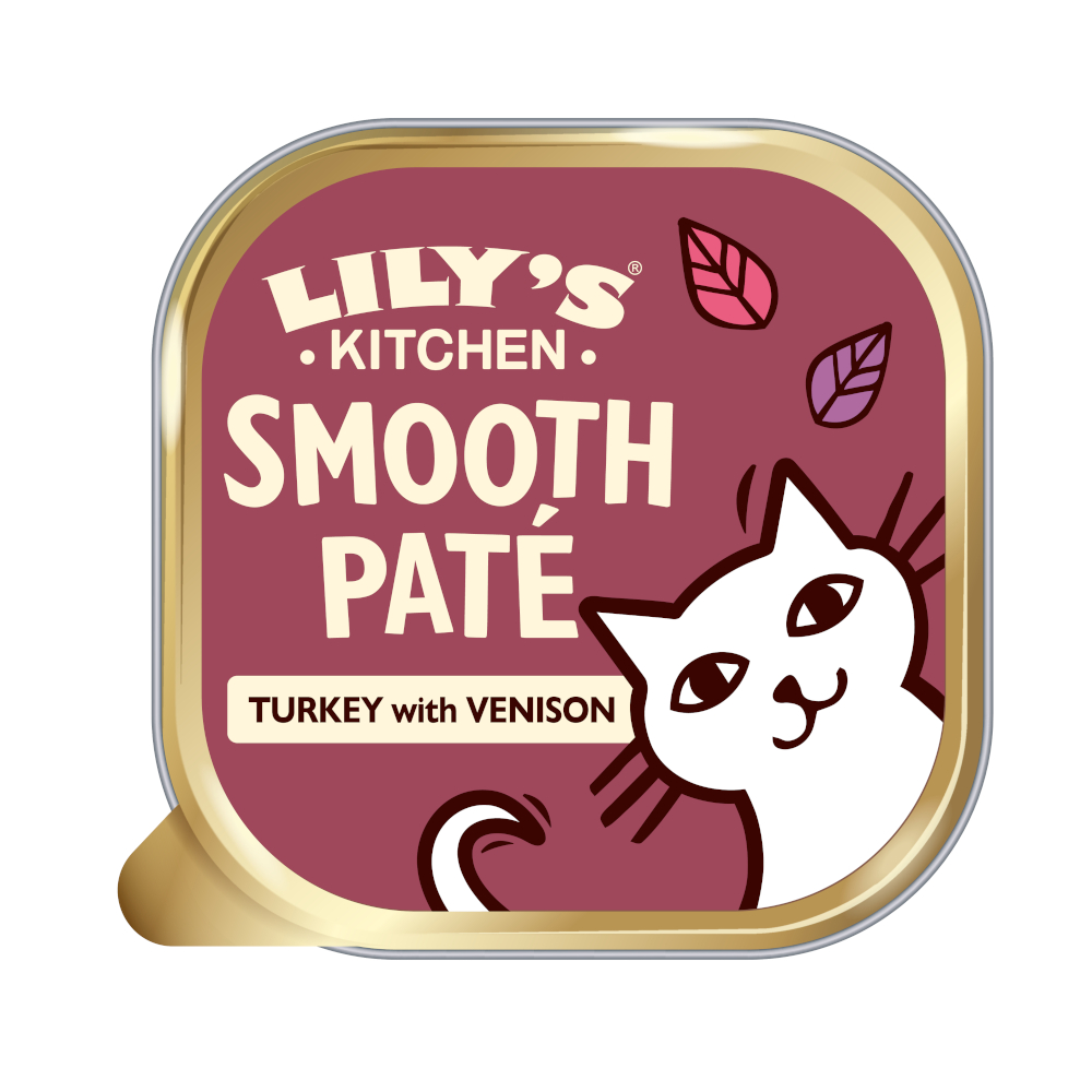 Lily's Kitchen Smooth Paté Selection für Katzen 19 x 85 g - Truthahn & Hirsch von Lily's Kitchen