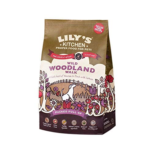 Lily's Kitchen Wild Woodland Walk Trockenfutter für Hunde, 1 kg, 3 Stück von Lily's Kitchen
