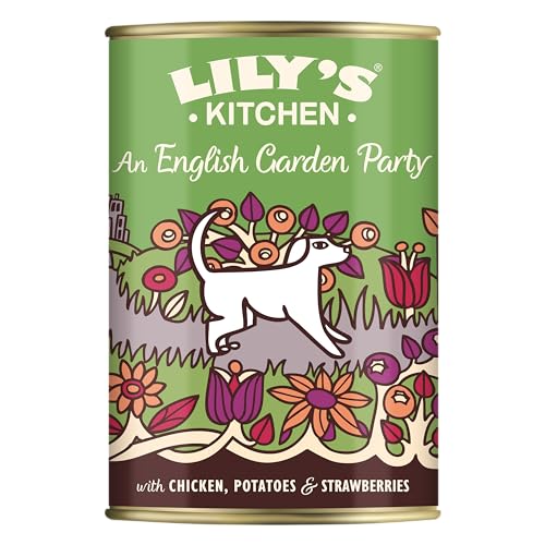 Lily's Kitchen Natürliches Nassfutter für ausgewachsene Hunde Dose - Englische Gartenparty - Hundefutter Getreidefreies Rezept (6 x 400g dosen) von Lily's Kitchen