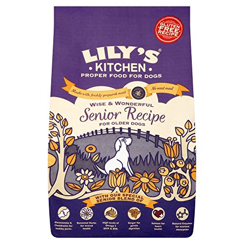 Lilys Kitchen Adult 8+ Lachs und Forelle Komplett Hunde Trockenfutter (1kg) (kann variieren) von Lily's Kitchen