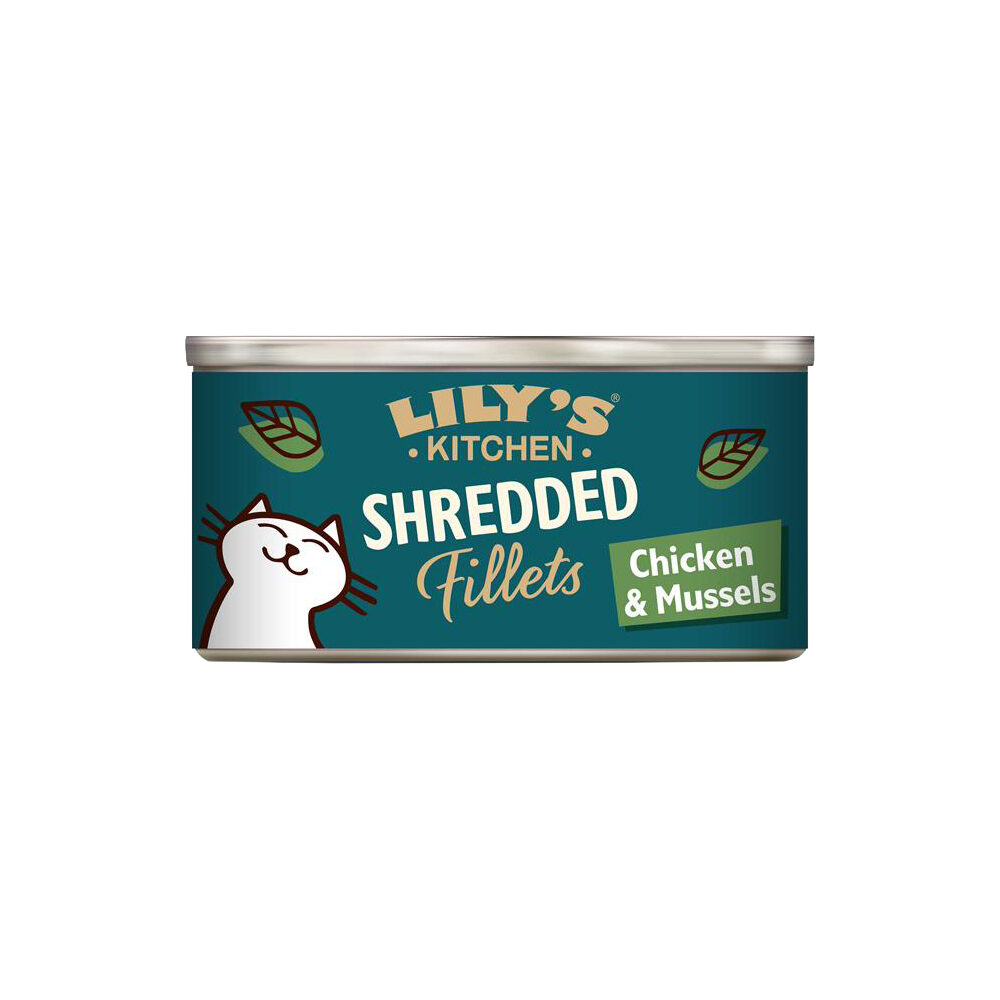 Lilys Kitchen Cat Shredded Fillets - Multipack - 8 x70 g von Lily's Kitchen