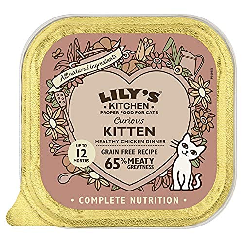 Lilys Kitchen Complete Kittenfutter, 85 g, 19 Stück von Lily's Kitchen