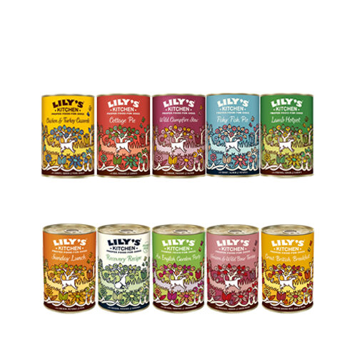 Lilys Kitchen Hundefutter - Dosen- Wild Campfire Stew - 6 x 400 g von Lily's Kitchen