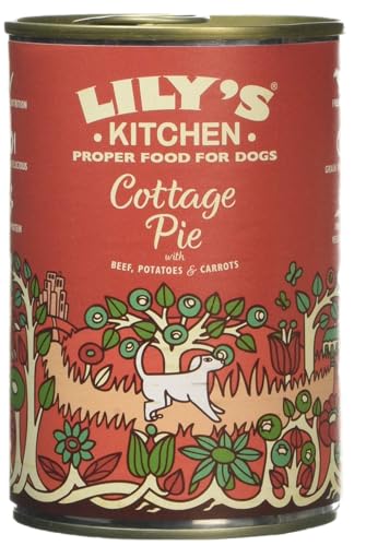Lilys Kitchen Rindfleisch und Gemüse für Hunde, 400 g von Lily's Kitchen