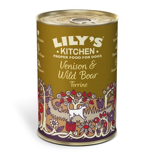 Lilys Kitchen | Venison & Wild Boar Terrine For Dogs | 2 x 400g von Lily's Kitchen