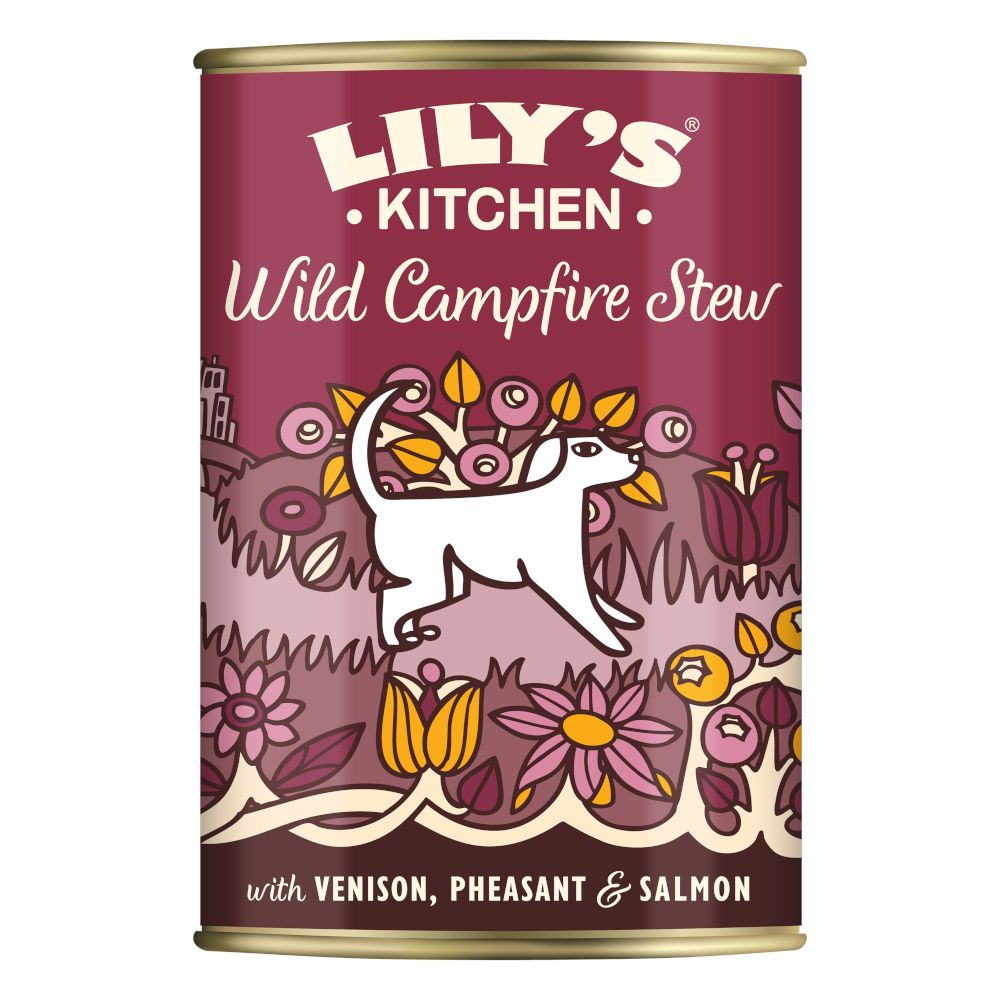 Sparpaket Lily's Kitchen Getreidefreie Menüs für Hunde 400 g - 12 x 400 g Wild, Fasan & Lachs von Lily's Kitchen
