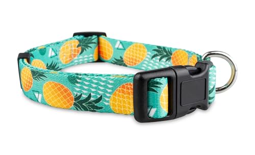 Limeloot Ananas-Hundehalsband, niedlich, verstellbar, für Jungen und Mädchen, Größe M Limeloot Ananas-Hundehalsband, niedlich, verstellbar, für Jungen und Mädchen, Größe M von Limeloot