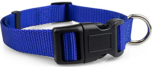 Limeloot Hundehalsband, Größe M, Blau von Limeloot