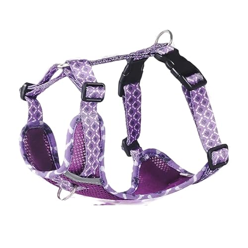 Bedrucktes Mesh Auf Brust Und Rücken Strap-L Atmungsaktiv, Komfortabel Und Nachts Reflektierend, Mit 367°-Wickel Um Die Brust Zur Verstärkung. M Lila Bedrucktes Mesh Auf Brust Und Rücken Strap-L Atmungsaktiv, Komfortabel Und Nachts Reflektierend, Mit 367°-Wickel Um Die Brust Zur Verstärkung. M Lila von Limin