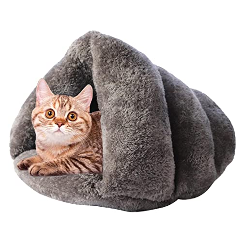 Limitoll Betthöhle für Katzen, wärmendes Katzenbett für Indoor-Katzen, Katzenzelt, wärmendes Schlafbett, Winter, Haustiere, Welpen, Innenbereich, dreieckiges Nest für Hunde, Katzen, Haustiere Limitoll Betthöhle für Katzen, wärmendes Katzenbett für Indoor-Katzen, Katzenzelt, wärmendes Schlafbett, Winter, Haustiere, Welpen, Innenbereich, dreieckiges Nest für Hunde, Katzen, Haustiere von Limitoll